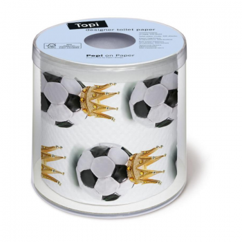 Fussball Toilettenpapier